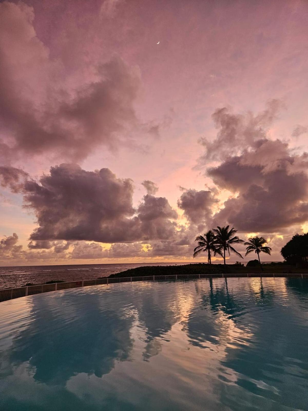 Guadeloupe- Saint-Francois- Residence Anse Des Rochers - Appartement Quart De Villa Etage - Vue Mer- 4 Personnes - Lit Bebe Sur Demande - Citerne Et Wifi Prives -Animaux Ok-Acces Plage Direct -Apnee Bien-Etre Experience Sur Demande Avec Instructeur A Luaran gambar