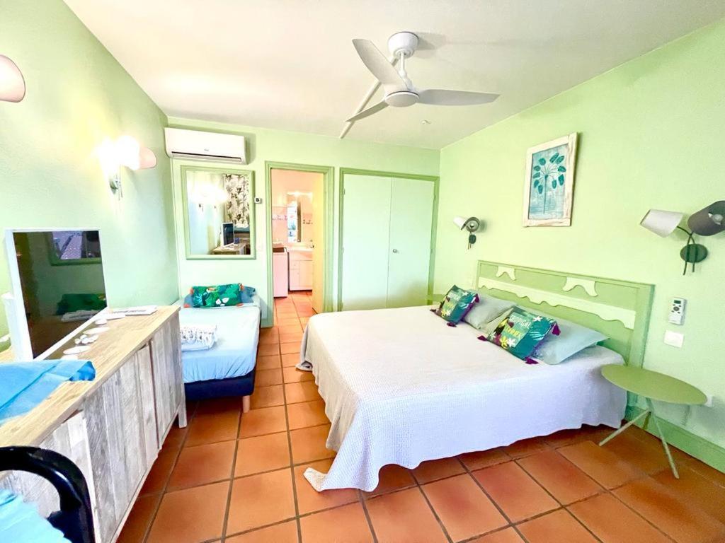 Guadeloupe- Saint-Francois- Residence Anse Des Rochers - Appartement Quart De Villa Etage - Vue Mer- 4 Personnes - Lit Bebe Sur Demande - Citerne Et Wifi Prives -Animaux Ok-Acces Plage Direct -Apnee Bien-Etre Experience Sur Demande Avec Instructeur A Luaran gambar