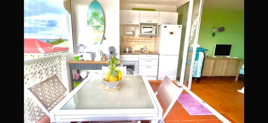 Guadeloupe- Saint-Francois- Residence Anse Des Rochers - Appartement Quart De Villa Etage - Vue Mer- 4 Personnes - Lit Bebe Sur Demande - Citerne Et Wifi Prives -Animaux Ok-Acces Plage Direct -Apnee Bien-Etre Experience Sur Demande Avec Instructeur A Luaran gambar