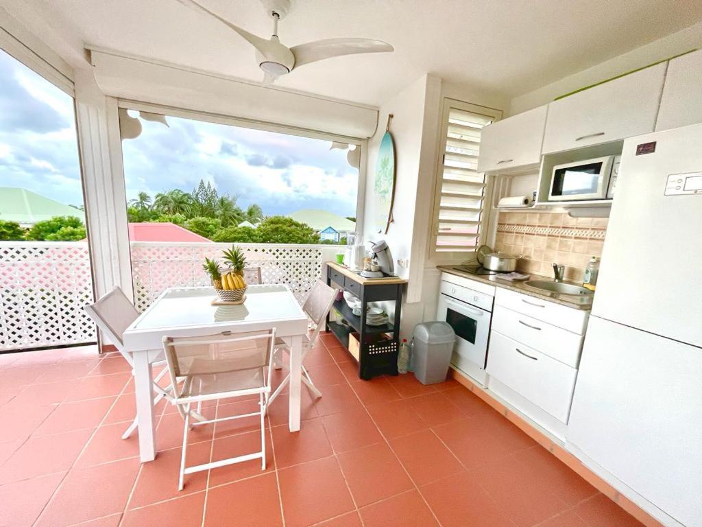Guadeloupe- Saint-Francois- Residence Anse Des Rochers - Appartement Quart De Villa Etage - Vue Mer- 4 Personnes - Lit Bebe Sur Demande - Citerne Et Wifi Prives -Animaux Ok-Acces Plage Direct -Apnee Bien-Etre Experience Sur Demande Avec Instructeur A Luaran gambar