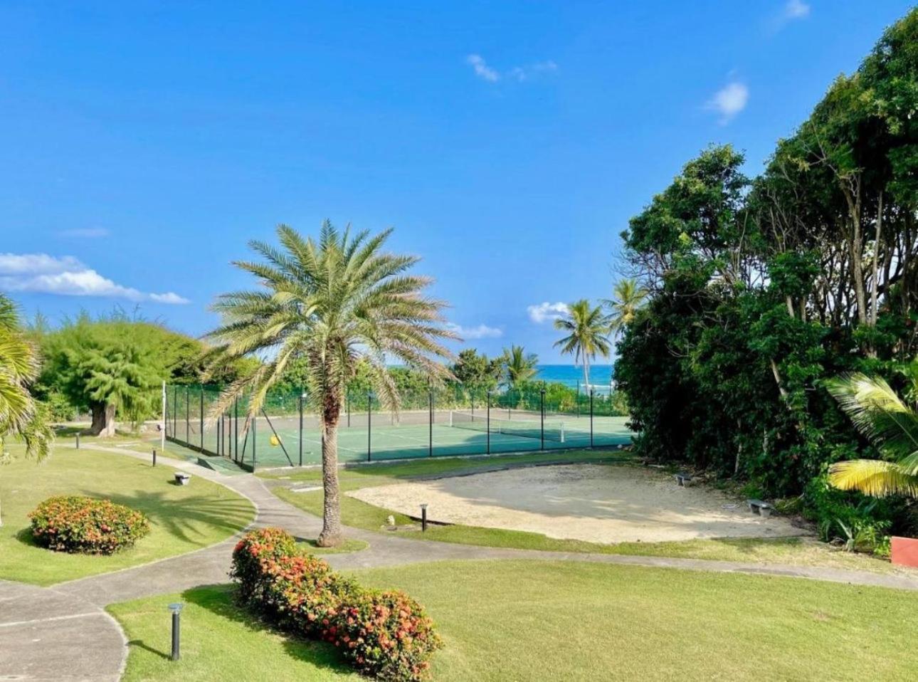 Guadeloupe- Saint-Francois- Residence Anse Des Rochers - Appartement Quart De Villa Etage - Vue Mer- 4 Personnes - Lit Bebe Sur Demande - Citerne Et Wifi Prives -Animaux Ok-Acces Plage Direct -Apnee Bien-Etre Experience Sur Demande Avec Instructeur A Luaran gambar